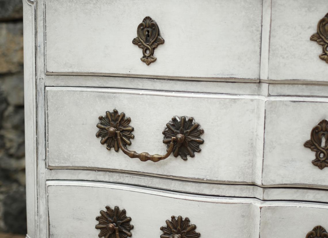 Painted Swedish Commode